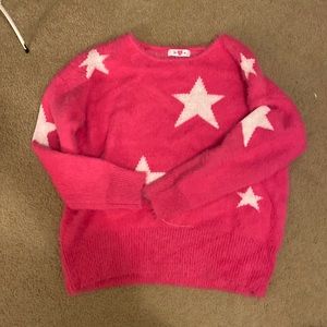 Buddy love Hot pink sweater, size small